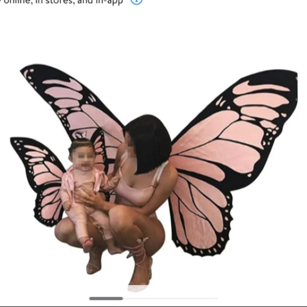 Women butterflies Pink  Wings